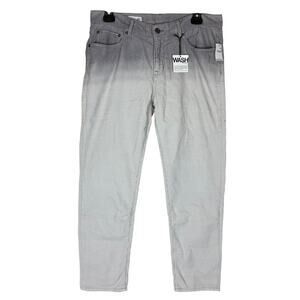 NWT Gap 1969 Sexy Boyfriend Jeans Womens 26R Gray Corduroy Straight Leg Classic